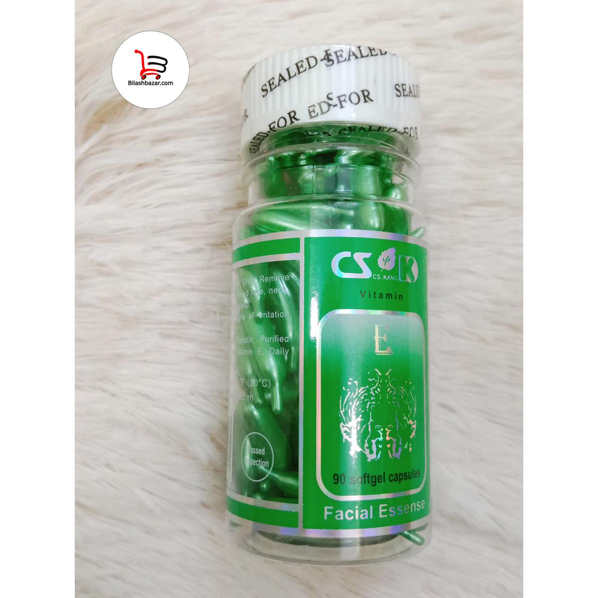 Picture of Vitamin E Capsule for Face - 90 Pieces capsules