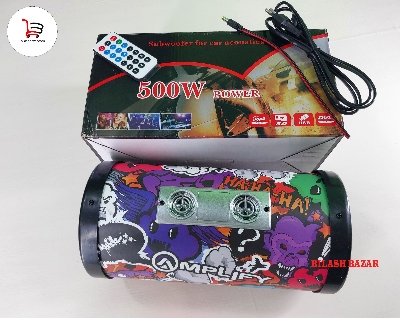 Picture of AC / DC Bluetooth Speaker Subwoofer For Car Acoustics 500W Power