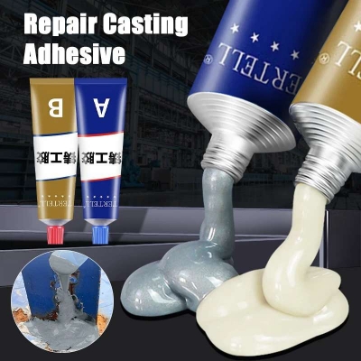Picture of 20G-100G AB Super Metal Repair Glue High Strength Repairing Adhesive Heat Resistance Cold Weld Industrial Sealer Agent