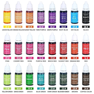 Picture of 10ML/Food Coloring Compound Cake Pastry Cookies Sugar Fondant Cream Baking DIY Craft Pigment for Cake Decoration Tool Frosting Icing