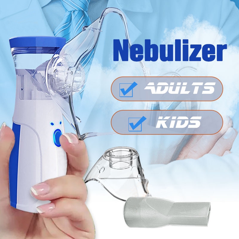 Picture of Portable Mini Handheld Mesh Nebulizer Machine/ Ultrasonic Steam Inhaler Nebulizer Machine For Child & Adults Nebulization-Smart USB Connector
