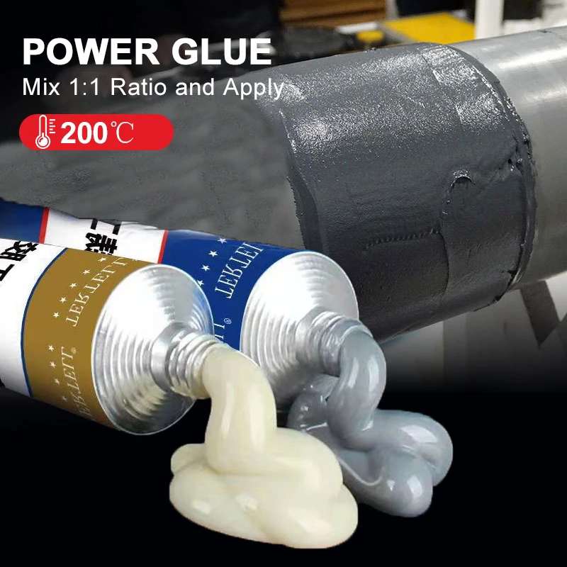 Picture of 20G-100G AB Super Metal Repair Glue High Strength Repairing Adhesive Heat Resistance Cold Weld Industrial Sealer Agent