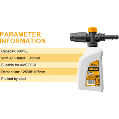 Picture of INGCO AMFP4002 FOAM BOTTLE GUN ATTACHMENT