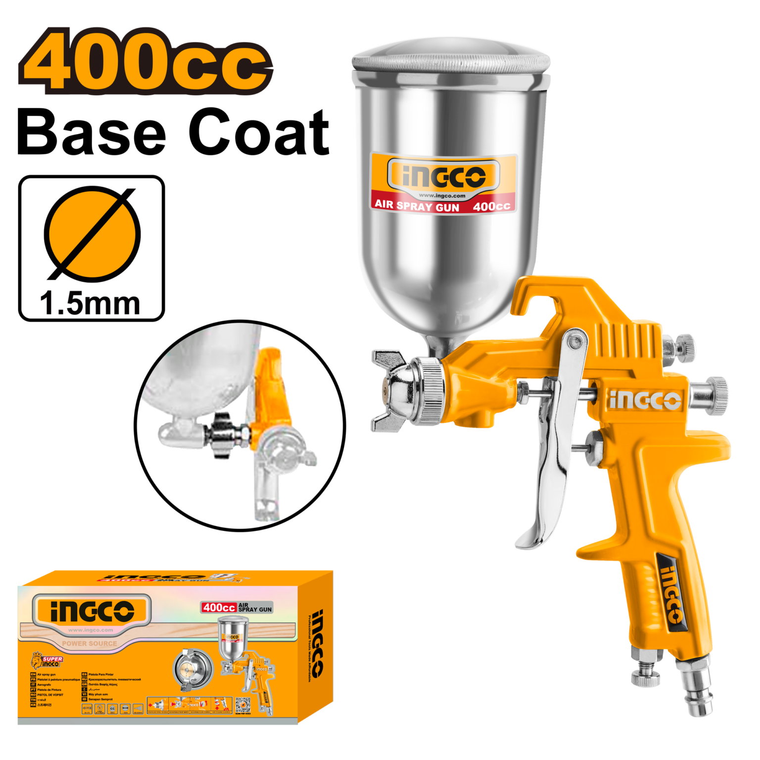 Picture of Ingco AIR SPRAY GUN ASG4042