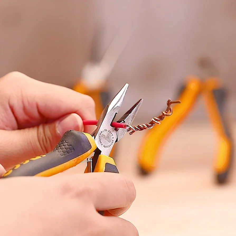Picture of INGCO 4.5" (115mm) 6 Pcs MINI PLIERS SET HMPS06115