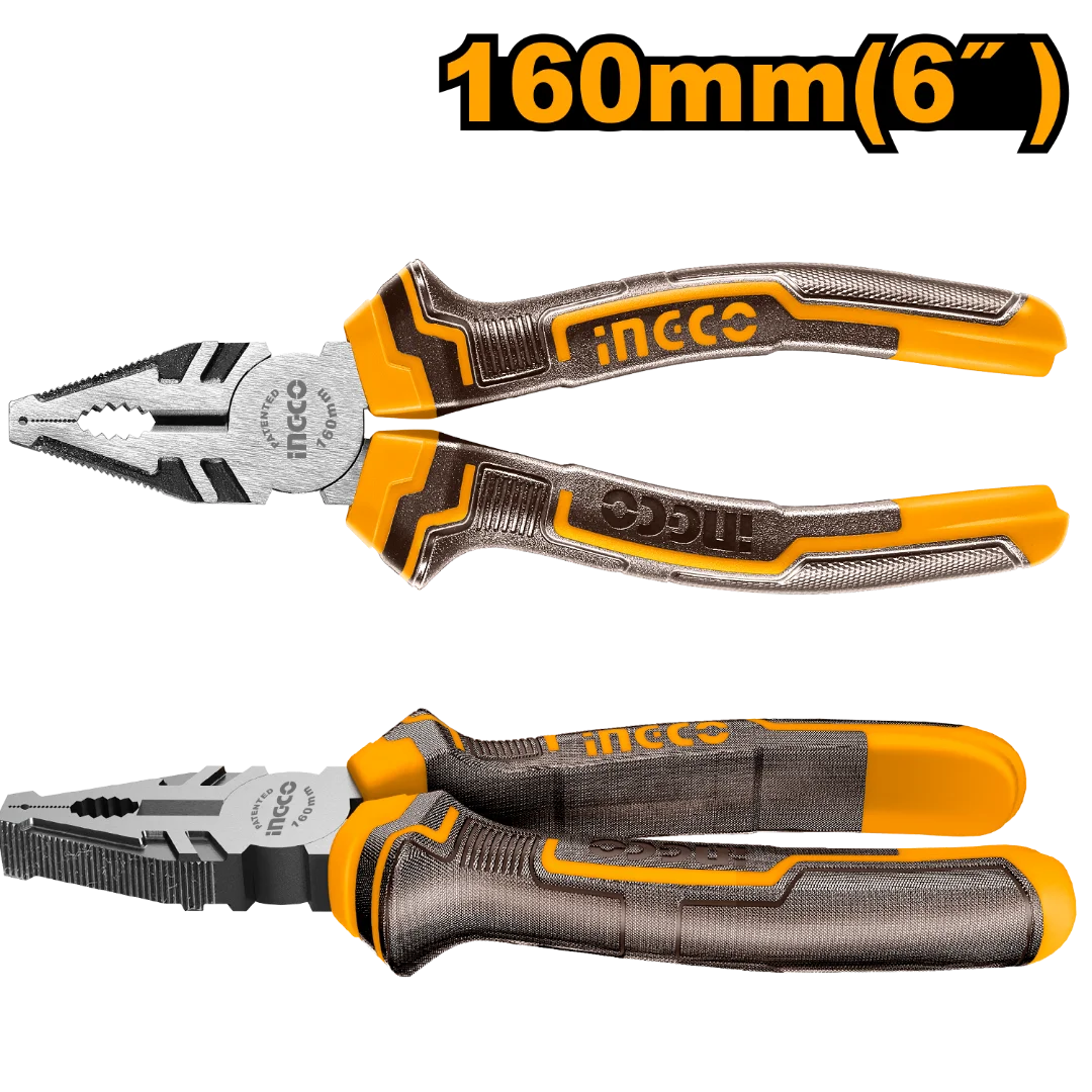 Picture of INGCO 6" (160mm) COMBINATION PLIER HCP08168