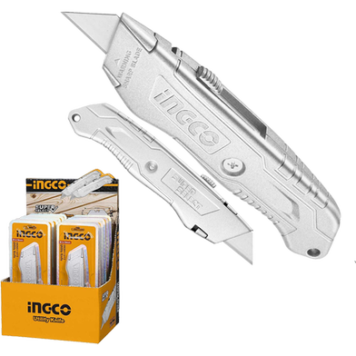 Picture of INGCO 19×61mm Aluminum Alloy UTILITY KNIFE HKNS11615