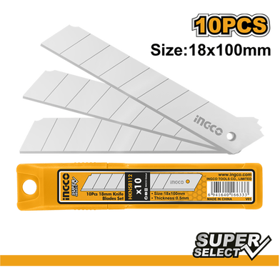 Picture of INGCO 18×100mm 10pcs BLADE Set
HKNSB112