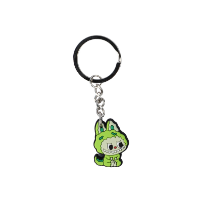 Picture of Labubu The Monsters Rubber Keychain | Cute Cartoon Character Collectibles | Durable PVC Keychain Accessory for Bags & Keys - Single piece