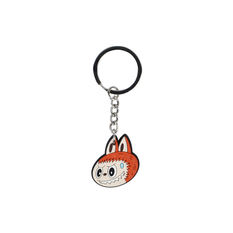 Picture of Labubu The Monsters Rubber Keychain | Cute Cartoon Character Collectibles | Keychain Accessory for Bags & Keys - Single piece