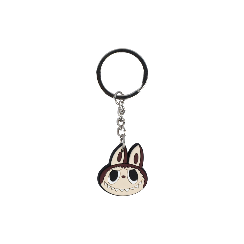 Picture of Labubu The Monsters Rubber Keychain | Cute Cartoon Character Collectibles | Keychain Accessory for Bags & Keys - Single piece
