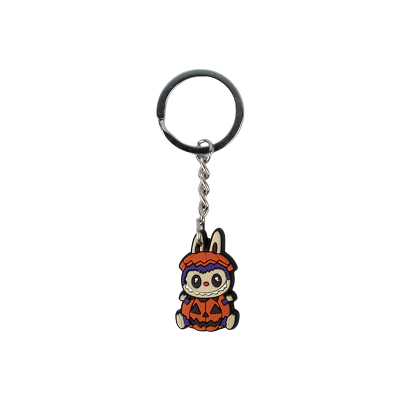 Picture of Labubu The Monsters Rubber Keychain | Cute Cartoon Character Collectibles | Durable PVC Keychain Accessory for Bags & Keys - Single piece