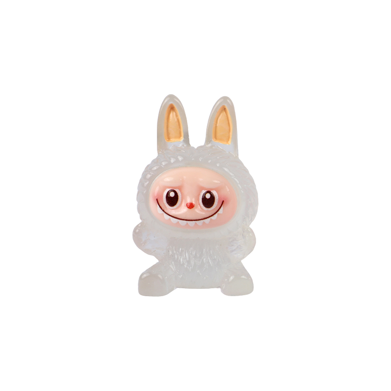 Picture of Mini Labubu Resin Statue | Adorable Collectible Figurine | The Monsters Series Desktop Ornament | Unique Gift for Every Age- Single piece