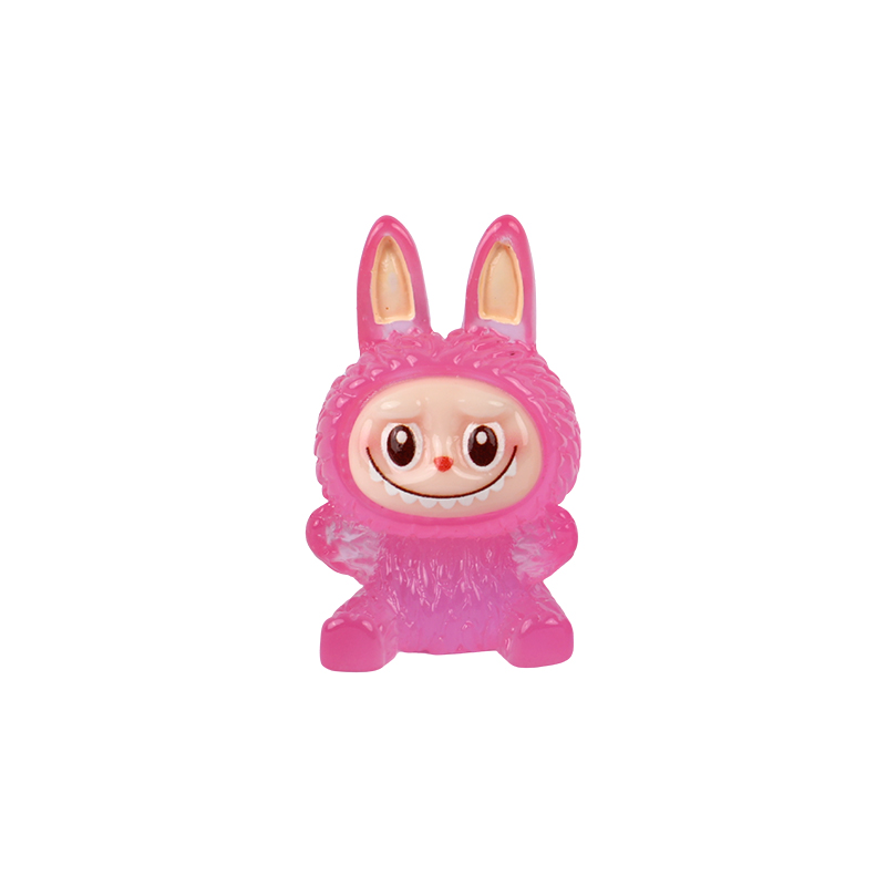 Picture of Mini Labubu Resin Statue | Adorable Collectible Figurine | The Monsters Series Desktop Ornament | Unique Gift for Every Age- Single piece