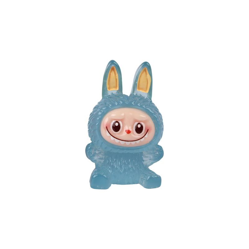 Picture of Mini Labubu Resin Statue | Adorable Collectible Figurine | The Monsters Series Desktop Ornament | Unique Gift for Every Age- Single piece