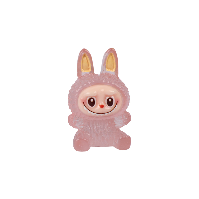 Picture of Mini Labubu Resin Statue | Adorable Collectible Figurine | The Monsters Series Desktop Ornament | Unique Gift for Every Age- Single piece