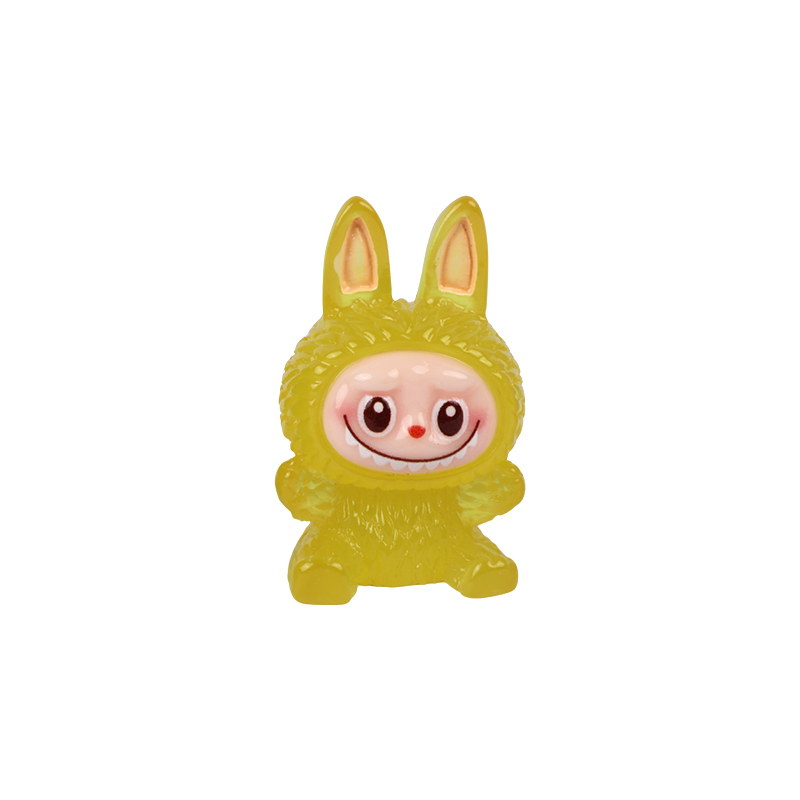 Picture of Mini Labubu Resin Statue | Adorable Collectible Figurine | The Monsters Series Desktop Ornament | Unique Gift for Every Age- Single piece