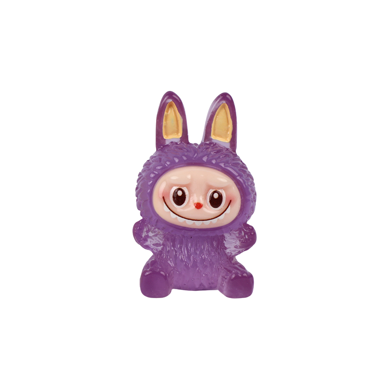 Picture of Mini Labubu Resin Statue | Adorable Collectible Figurine | The Monsters Series Desktop Ornament | Unique Gift for Every Age- Single piece