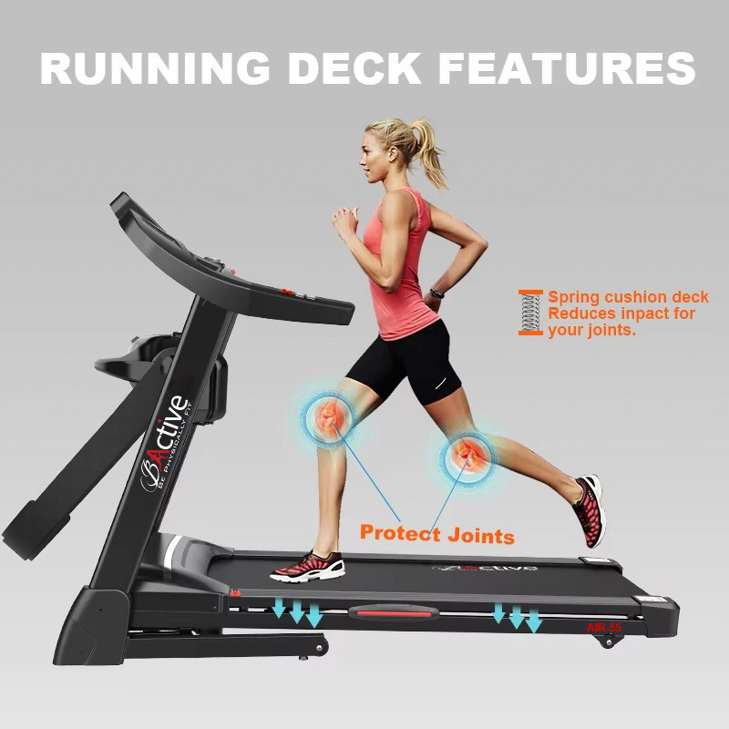 Picture of bActive AIR-55 AC Motor Treadmill With Multifunction (2025)