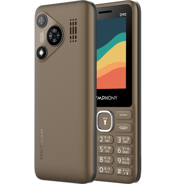 Picture of Symphony D90 Feature Phone with Digital Camera and 1500 mAh Battery (Best Price)