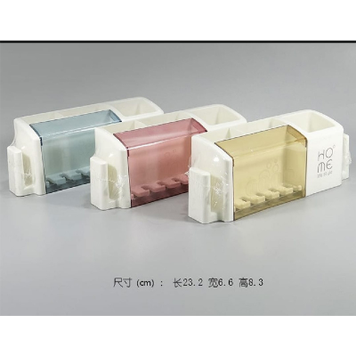 Picture of Rack wall-mounted toothbrush holder bathroom creative home family of four-1 Pcs