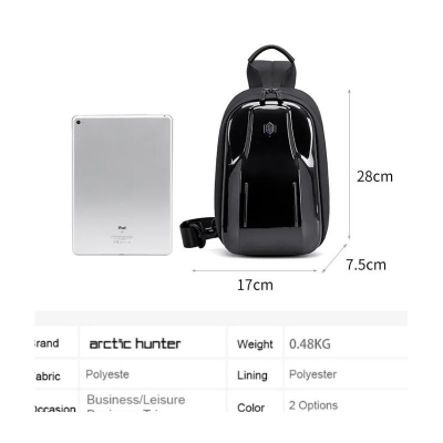 Picture of Arctic Hunter Xb00551 Hard Shell Sling Bag Picture of Arctic Hunter Xb00551 Hard Shell Sling Bag
