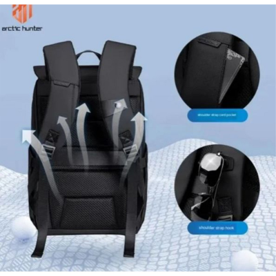 Picture of Arctic Hunter B00559 Water Resistant Anti Theft Backpack Picture of Arctic Hunter B00559 Water Resistant Anti Theft Backpack