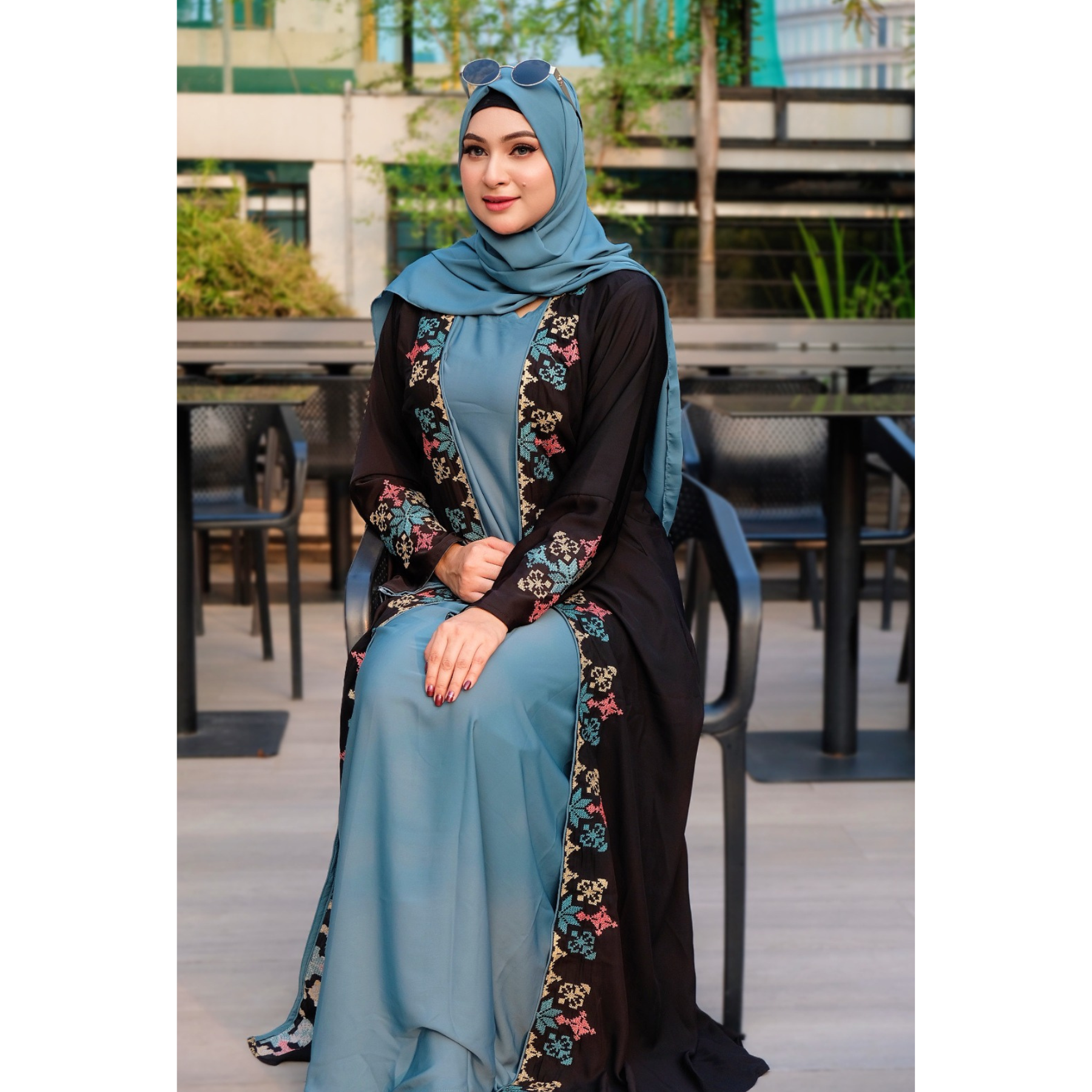 Picture of Adjust Koti Borka (with Hijab)