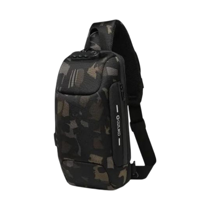 Picture of Ozuko 9585 Crossbody Bag With Camera Tripod Storage Picture of Ozuko 9585 Crossbody Bag With Camera Tripod Storage