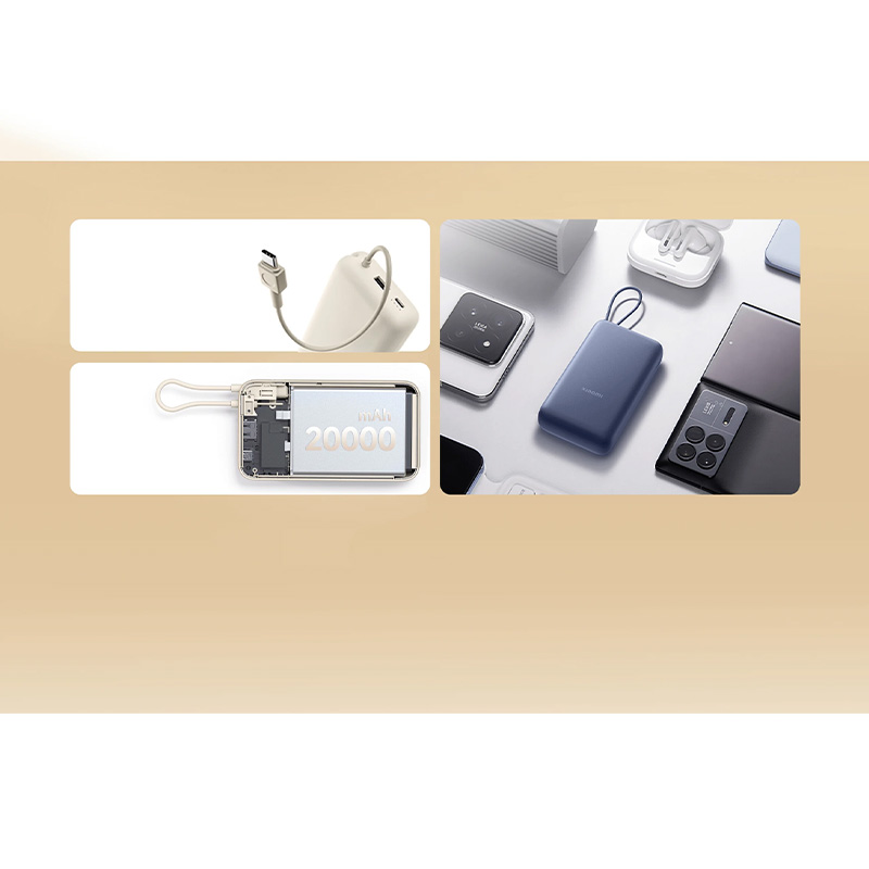 Picture of Xiaomi 33W Power Bank 20000mAh (Integrated Cable)