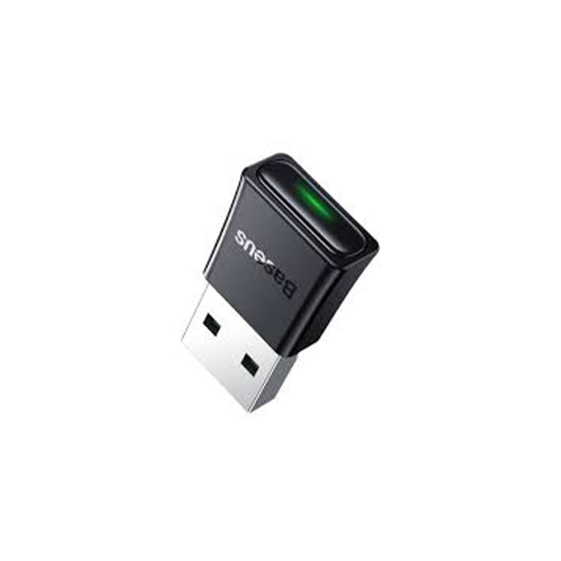 Picture of Baseus BA07 Mini Bluetooth Adapter for PC, USB 5.3 Wireless Bluetooth Dongle Receiver - Black
