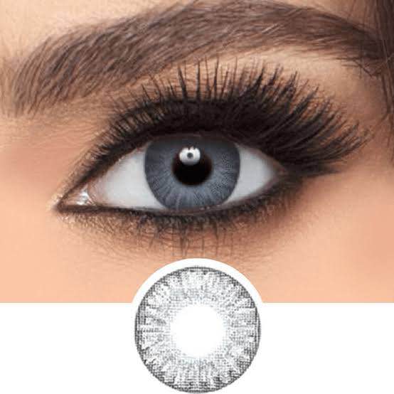 Picture of Freshlook contac lens sterling gray full set
