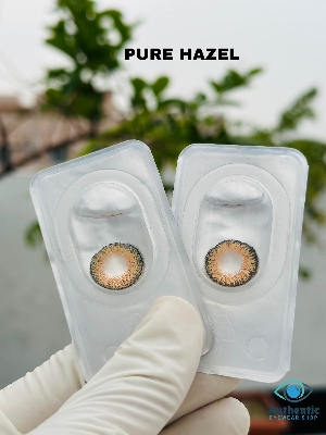 Picture of Freshlook contac lens pure hazel full set