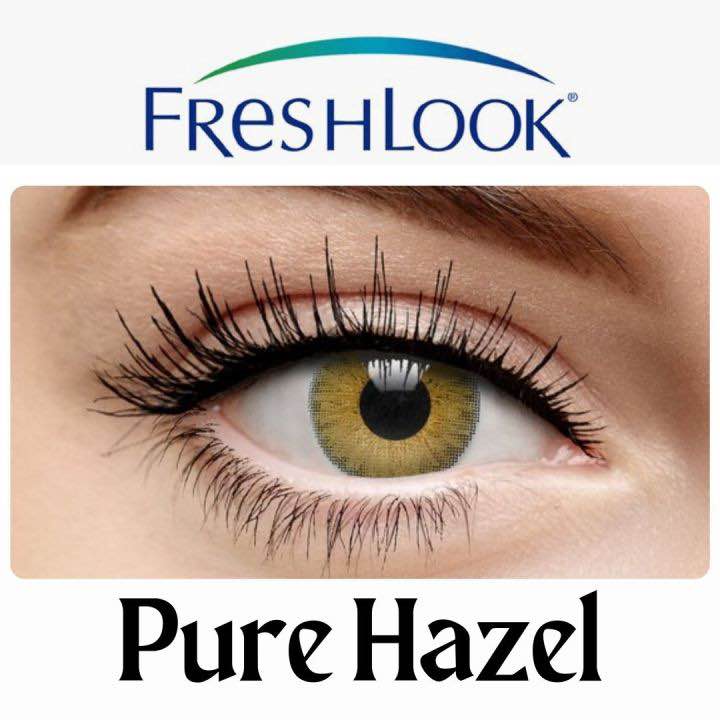 Picture of Freshlook contac lens pure hazel full set