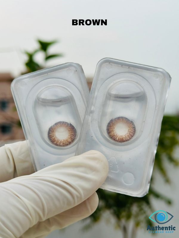 Picture of Freshlook contact lens colour brown