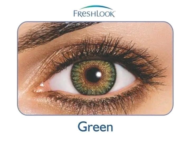 Picture of Freshlook contact lens colour green