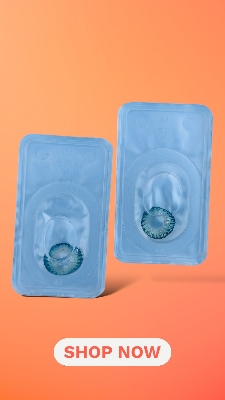 Picture of Freshlook contact lens colour green