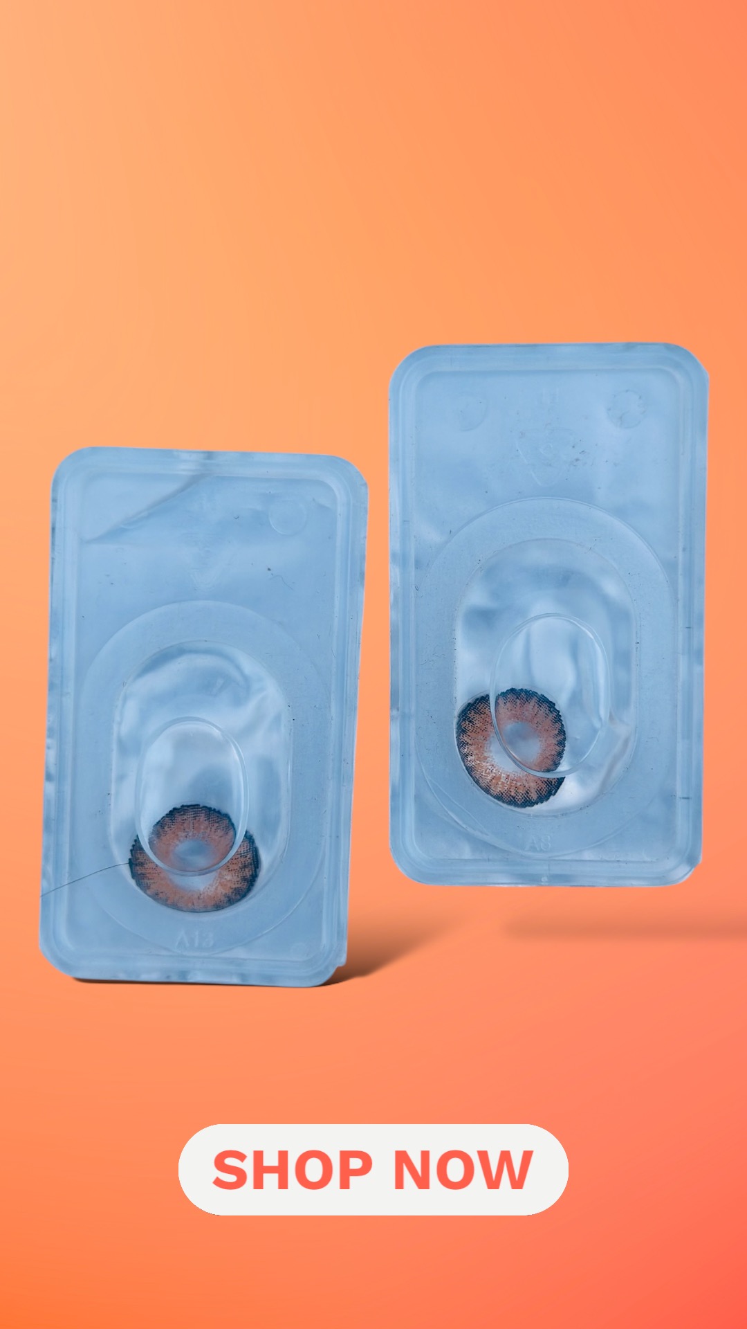 Picture of Freshlook contact lens colour honey
