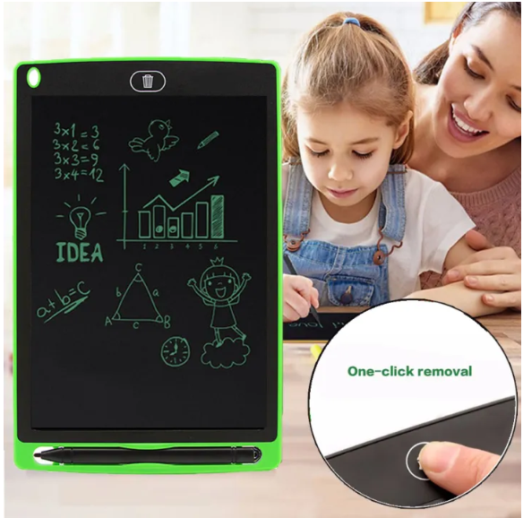 Picture of LCD Writing Tablet for Kids – 8.5/12 Inch Digital Drawing Pad with Erase Button - Magic Board Toy