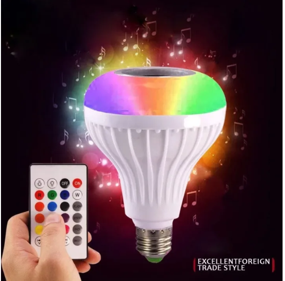 Picture of Blub Smart E27 RGB & White Bluetooth Speaker LED Bulb
