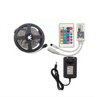 Picture of RGB 3528 3-Color LED Strip Light – 5 Meter (Strip Only, No Controller or Adapter Included)