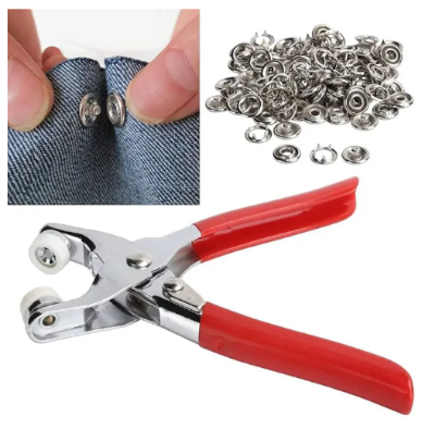 Picture of 🔧 Hand Pressure Pliers for Prong Snap Button (with FREE 100 Buttons)