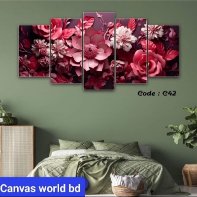 Picture of 🖼️ 5-in-1 Premium Wall Canvas Set – Elegant Modern Wall Art for Any Room