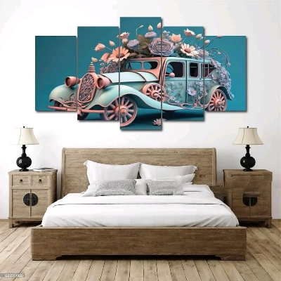 Picture of 🖼️ 5-in-1 Premium Wall Canvas Set – Elegant Modern Wall Art for Any Room
