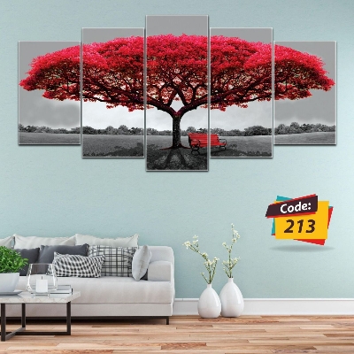 Picture of 5Pcs In 1 Set Wall Canvas Art code# 213