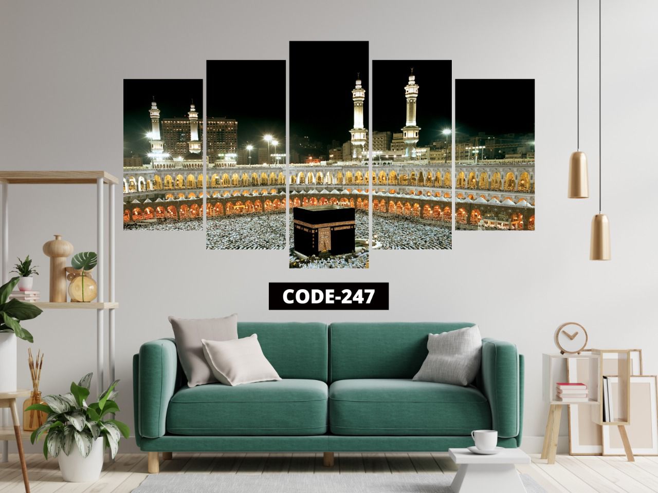 Picture of 5Pcs In 1 Set Wall Canvas Art code# 247