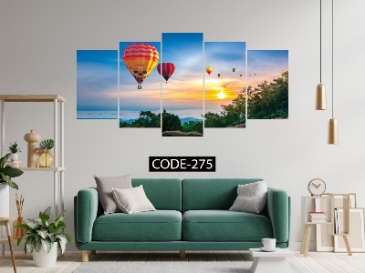 Picture of 5Pcs In 1 Set Wall Canvas Art code# 275