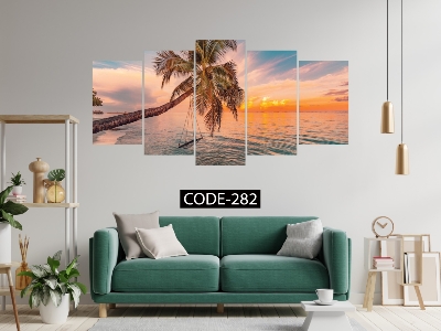 Picture of 5Pcs In 1 Set Wall Canvas Art code# 282