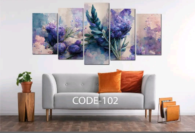 Picture of 5Pcs In 1 Set Wall Canvas Art printing