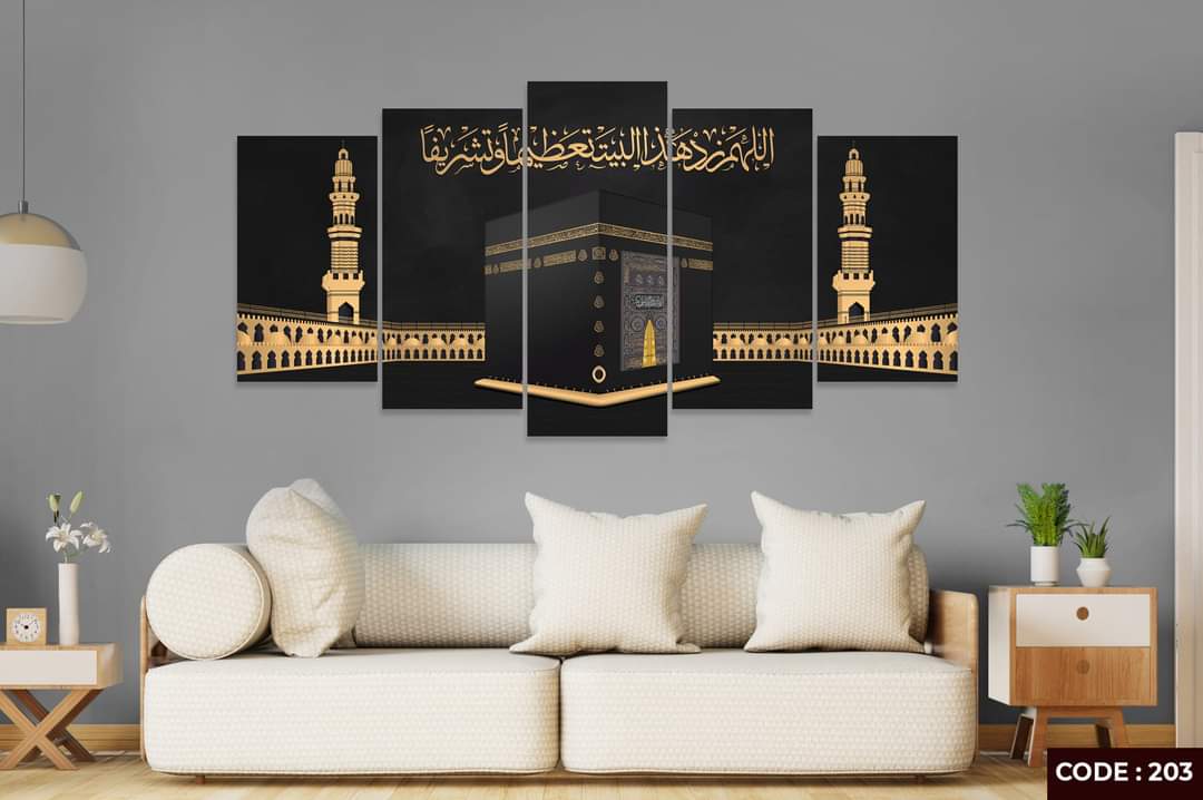 Picture of 5Pcs In 1 Set Wall Canvas Art printing